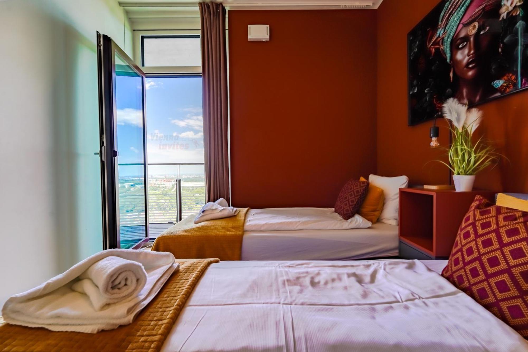 Triiiple 7heaven - Amazing View On Floor With Rooftop Pool Apartamento Viena