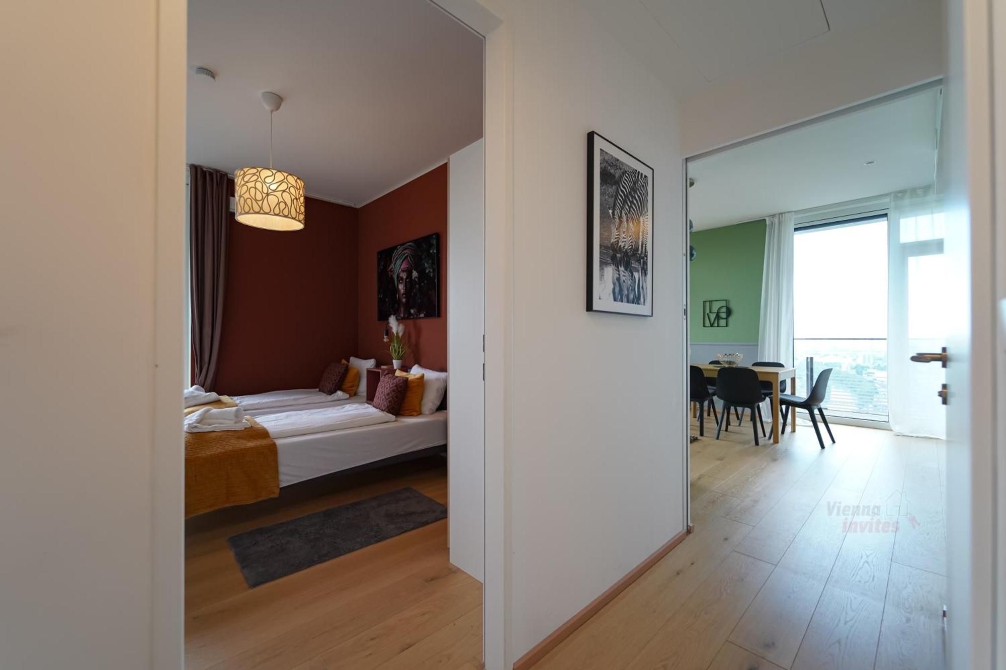 Apartamento Triiiple 7heaven - Amazing View On Floor With Rooftop Pool Viena