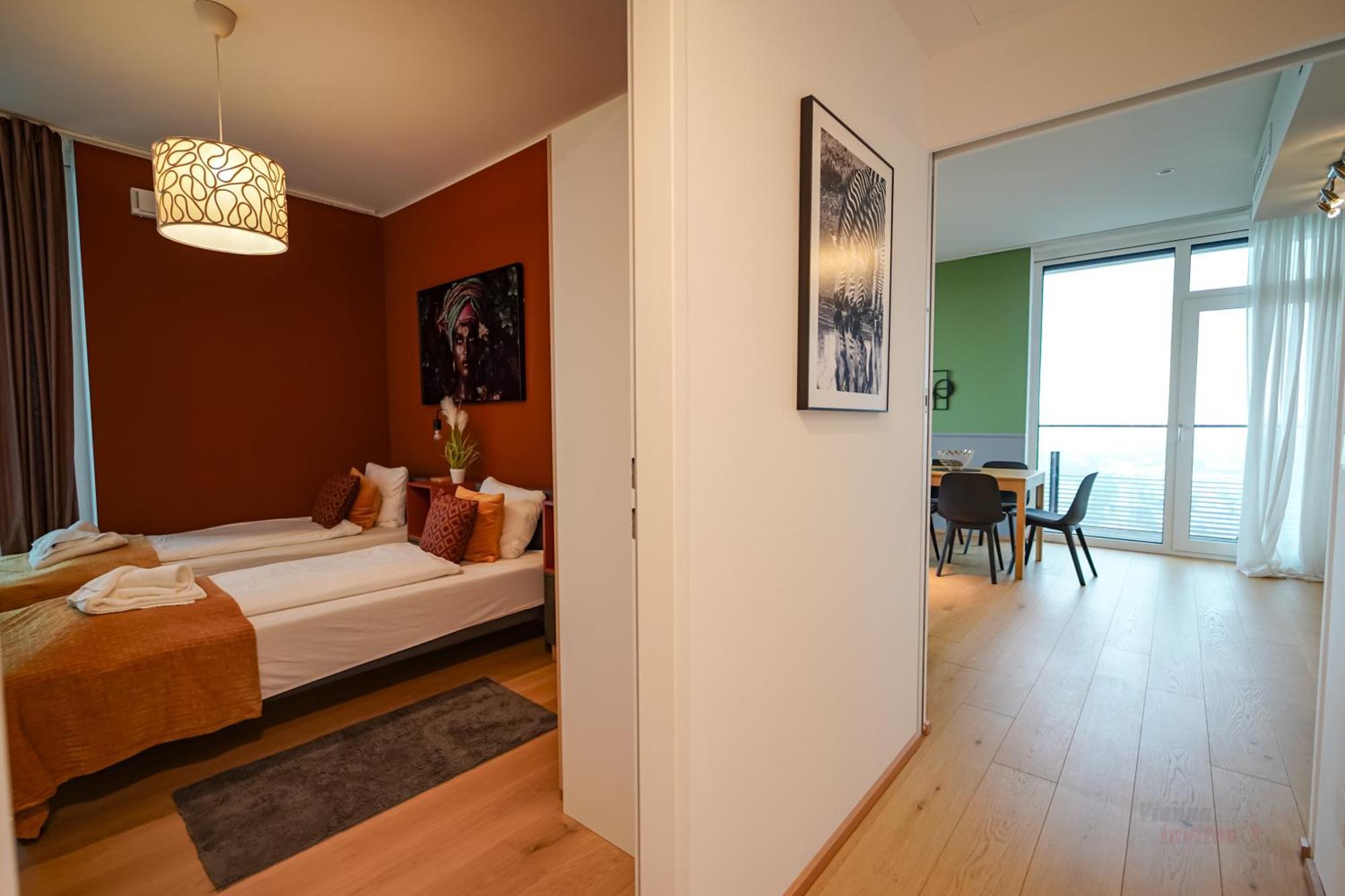 Apartamento Triiiple 7heaven - Amazing View On Floor With Rooftop Pool Viena
