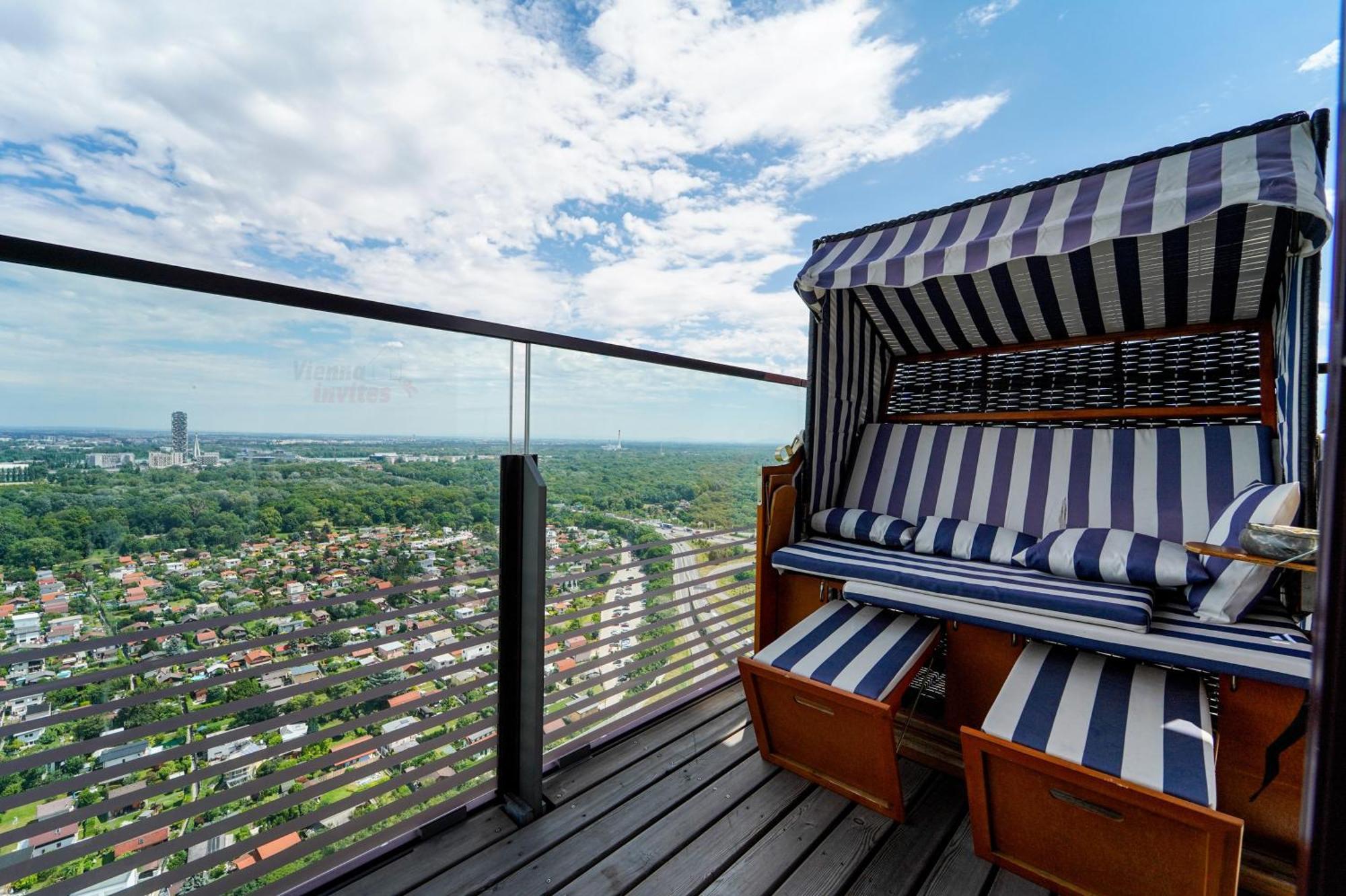 Apartamento Triiiple 7heaven - Amazing View On Floor With Rooftop Pool Viena